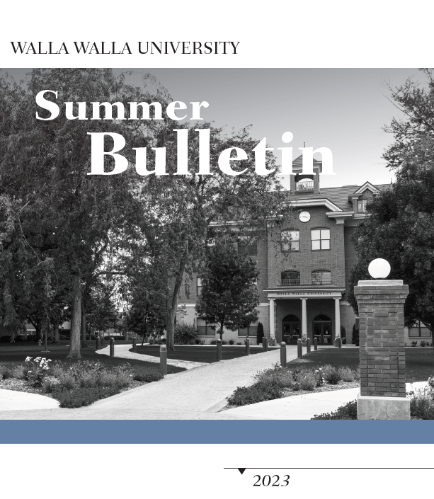 black and white admin building