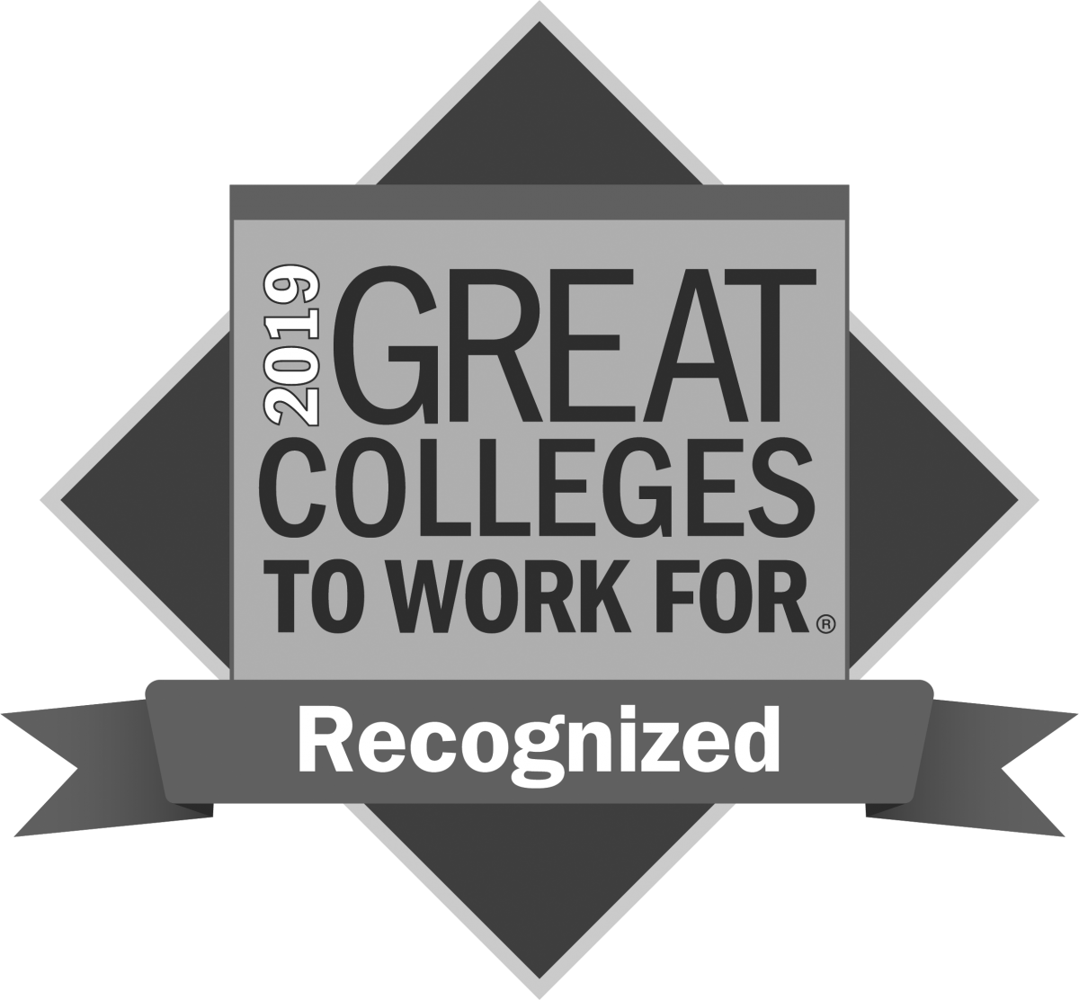 Logo for Great College to Work For 2018